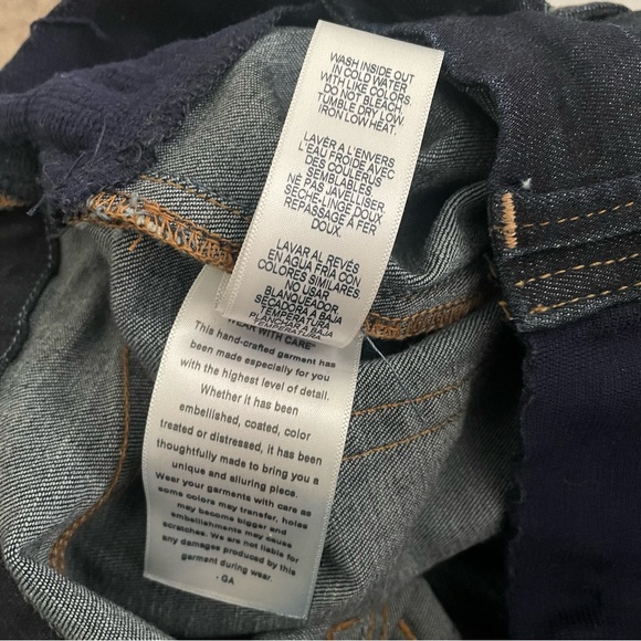 Good American maternity skinny jeans, size 27, size 4, side inserts - Picture 10 of 10